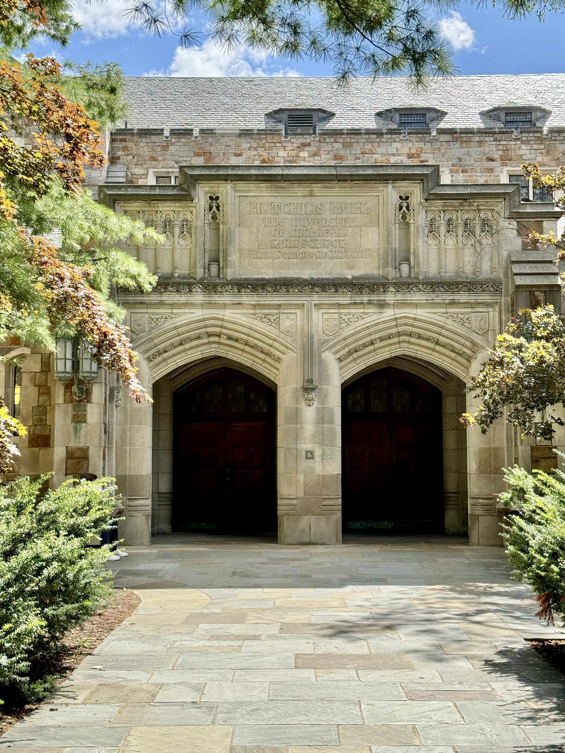 University of Michigan Law Quadrangle in Ann Arbor