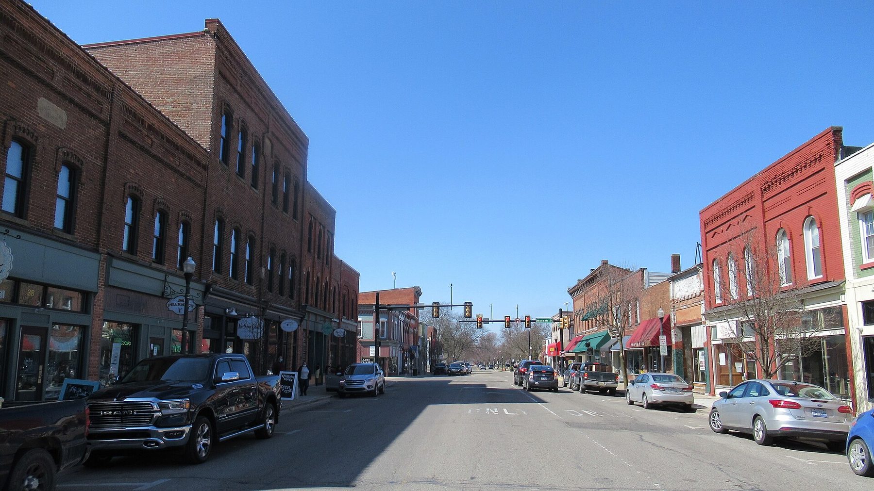 Downtown Milan, Michigan